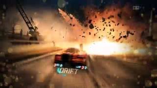 Split/Second: Sunset Fire Ep 4, Port Bridge Elite Race EPIC WIN