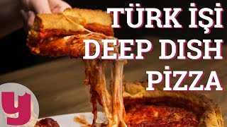 Türk İşi Deep Dish Pizza Tarifi (Usulü Chicago'dan!) | Yemek.com