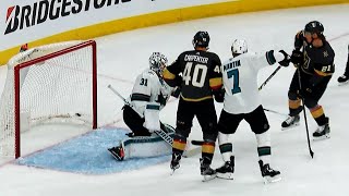 Golden Knights light up Sharks with 3 goals in 91 seconds