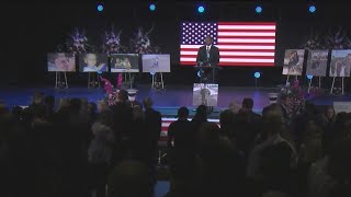 Memorial Service Held For Fallen Marine Sgt. Nicole Gee