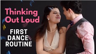 Easy Wedding Dance Routine to "Thinking Out Loud"