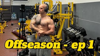 POWERLIFTER in OFFSEASON - ep 1 - WASH OUT POST GARA