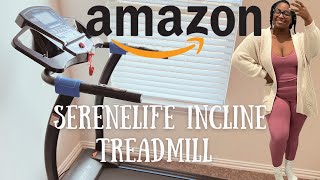 Amazon's SereneLife Incline Treadmill Unboxing, Setup, and Review | Sharell Rechell