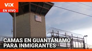 Trump ordena habilitar camas en Guantánamo para inmigrantes | Noticias Univision 24/7