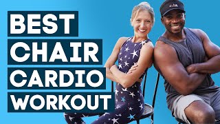 Chair Cardio HIIT Workout with Donovan Green of ChairWorkouts