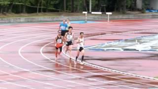 第25回 京都マスターズ陸上競技選手権大会 3000m 2組  (2017/8/5)