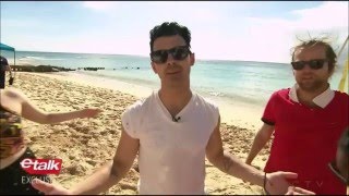 DNCE interview for etalk in Barbados