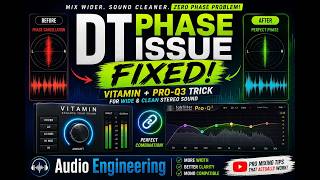 DT Phase Issue FIXED! 🔥 for Wide & Clean Stereo Sound 🎧 #vocalmixing #phase #vitamin