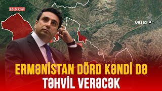 ERMƏNİSTAN DÖRD KƏNDİ DƏ TƏHVİL VERƏCƏK