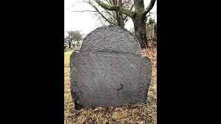 Exploring Broad Street Cemetery, established 1655 in Salem MA