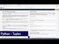 PCAP - Programming Essentials in Python: Module 4 (Tuples)