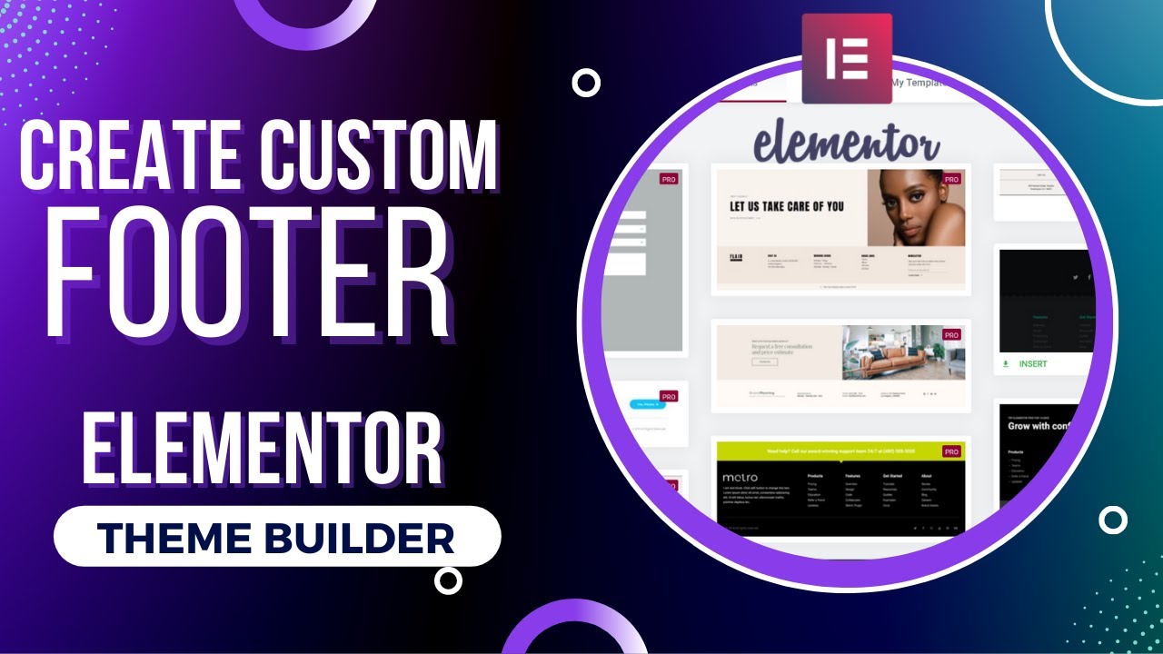 Create Footer Template With Elementor Theme Builder Tutorial