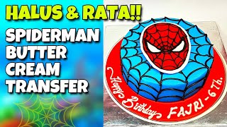 How to Decorate Spiderman's Birthday Cake |  Sipderman Cake