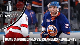 Carolina Hurricanes vs. New York Islanders: First Round, Gm 3 | Full Game Highlights