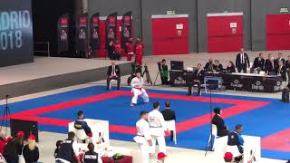 Ali Sofuglu Vs Damian Quintero WKF World Karate Championships 2018 Male Kata