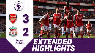 Arsenal × Liverpool ■ Premier League 2022/23 | Extended Goals & Highlights HD