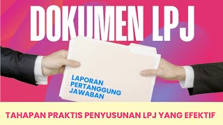 MENYUSUN LPJ || LANGKAH TERPERINCI MENYUSUN LAPORAN PERTANGGUNGJAWABAN PROGRAM KERJA KOMUNITAS