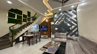 Inside Tour Of 150 Gaj 4 BHK Premium House With Beautiful Interior Work | 150 Gaj House Design