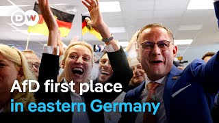 Despite scandals far-right Alternative for Germany come second in EU vote | DW N