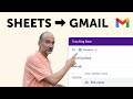 Gmail and Google Sheets Mail Merge | No Add-Ons