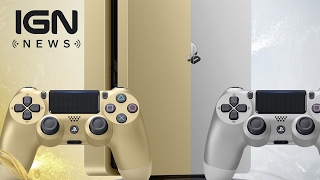 Limited Edition Gold and Silver PS4 Models Coming This Month - IGN News