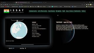 ISSAT - ISRO Satellite Tracker | Flask N2YO