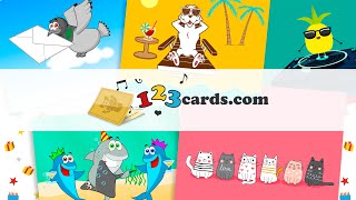 Birthday eCards from 123cards.com