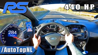 440HP FORD FOCUS RS MK3 *284KMH* on AUTOBAHN [NO SPEED LIMIT] by AutoTopNL
