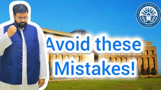 5 common mistakes you don't know about | nust net preparation | nust islamabad