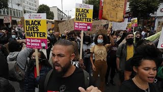 Manifestation anti-raciste à Londres