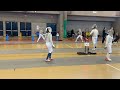 t8 cadet women’s saber crooks riley vs baik sarah