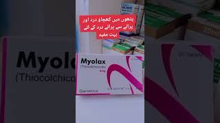 myolax 4mg tablets har Kasi Kay Dard Kay Liya istamal ho skti Hain