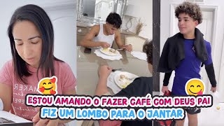 ESTOU AMANDO FAZER O CAFÉ COM DEUS PAI+FIZ UM LOMBO PARA O JANTAR!