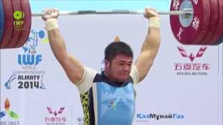 Men 94KG A Clean \u0026 Jerk Snatch 2014 World Weightlifting Championships