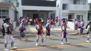 2023 8/31 沖縄県恩納村山田青年会　Eisa Drum Dance YAMADA Youth Club Onna Village Okinawa Japan