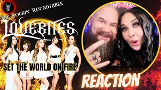 REACTION and REVIEW - LOVEBITES - SET THE WORLD ON FIRE