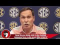 greg troy gives insight on florida taper on first day of sec s