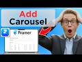 How To Add Carousel In Framer (Easy Guide)