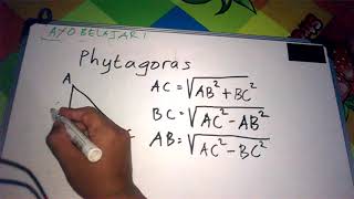 RUMUS PHYTAGORAS DAN CONTOH SOALNYA