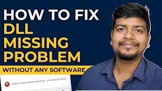 How To Fix Dll Missing Problem | Without Any Software || DLL File Missing Windows 10 | Window 11