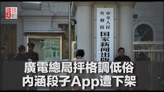 廣電總局抨格調低俗，內涵段子App遭下架（《新聞時時報》2018年4月10日）