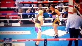 Maiva hamadouche vs Janeth Perez fight highlights