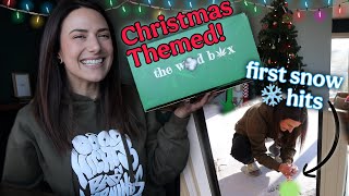 A CHRISTMAS TWB🎄 LITMAS BOX | +my first snow ❄️ bongo december 2024