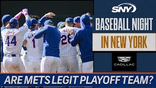 Are the Mets perceived as playoff contenders around MLB? | Baseball Night in NY | SNY
