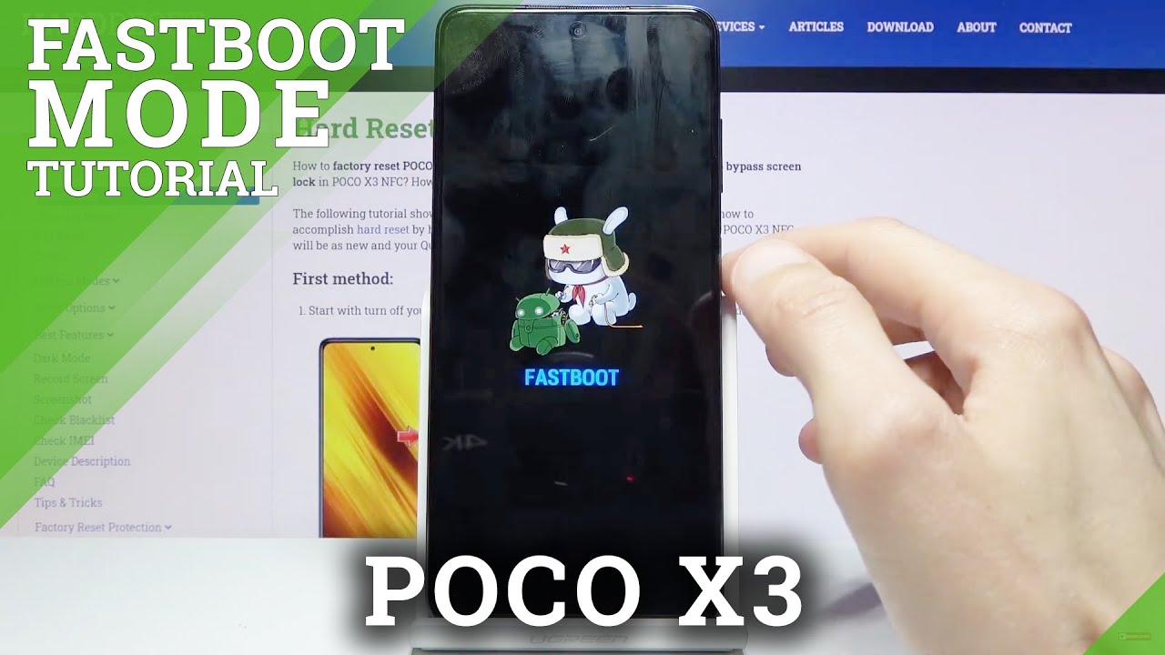 POCO X3 Fastboot Mode | How To Enter And Quit Fastboot - YouTube