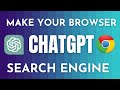 How to Add ChatGPT Search to Google Browser || ChatGPT Search Chrome Extension