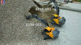 Volvo RC Excavators power comparison | E010 VS E598