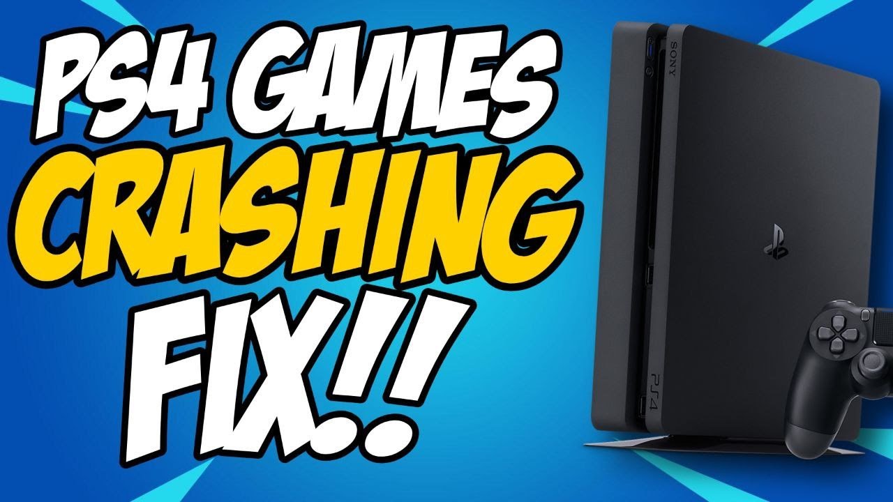 How To Fix PS4 Games Crashing & Freezing In 2022 | PS4 Games Crashing ...