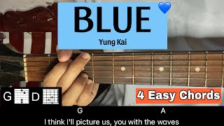 Blue - Yung Kai | Guitar Tutorial (4 Easy Chords)