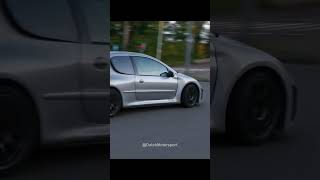V6 Turbo Peugeot 206 AWD Crashed 😥